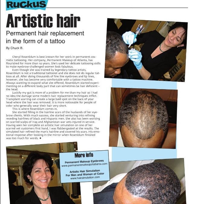 Ruckus: Artistic Hair Simulation Article – Page 20|Micropigmentation Scalp Solutions