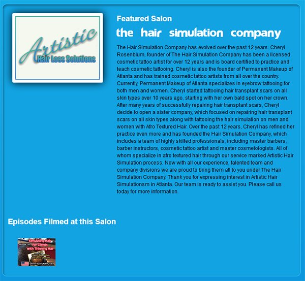 The Hair Simulation Company Featured| SMP Treatment Technique
